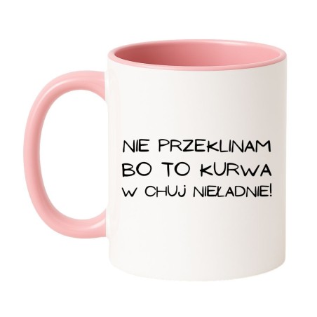 Kubek „nie przeklinam” – zamów śmieszny prezent 18+
