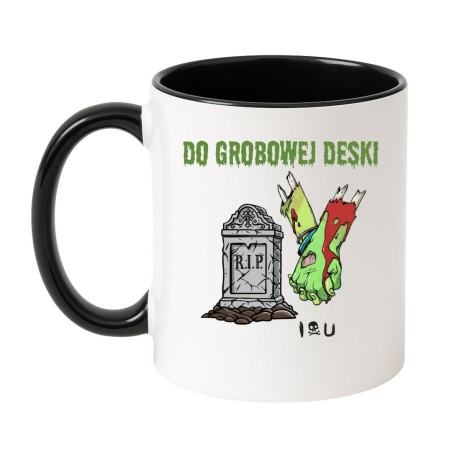 Kubek z napisem RIP – prezent dla fana horroru