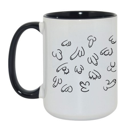 Kubek dla dorosłych z penisami – śmieszny gadżet na prezent